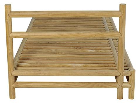 cbdesign Садовая кушетка из тика Woo system Tj 328b - Вид №6