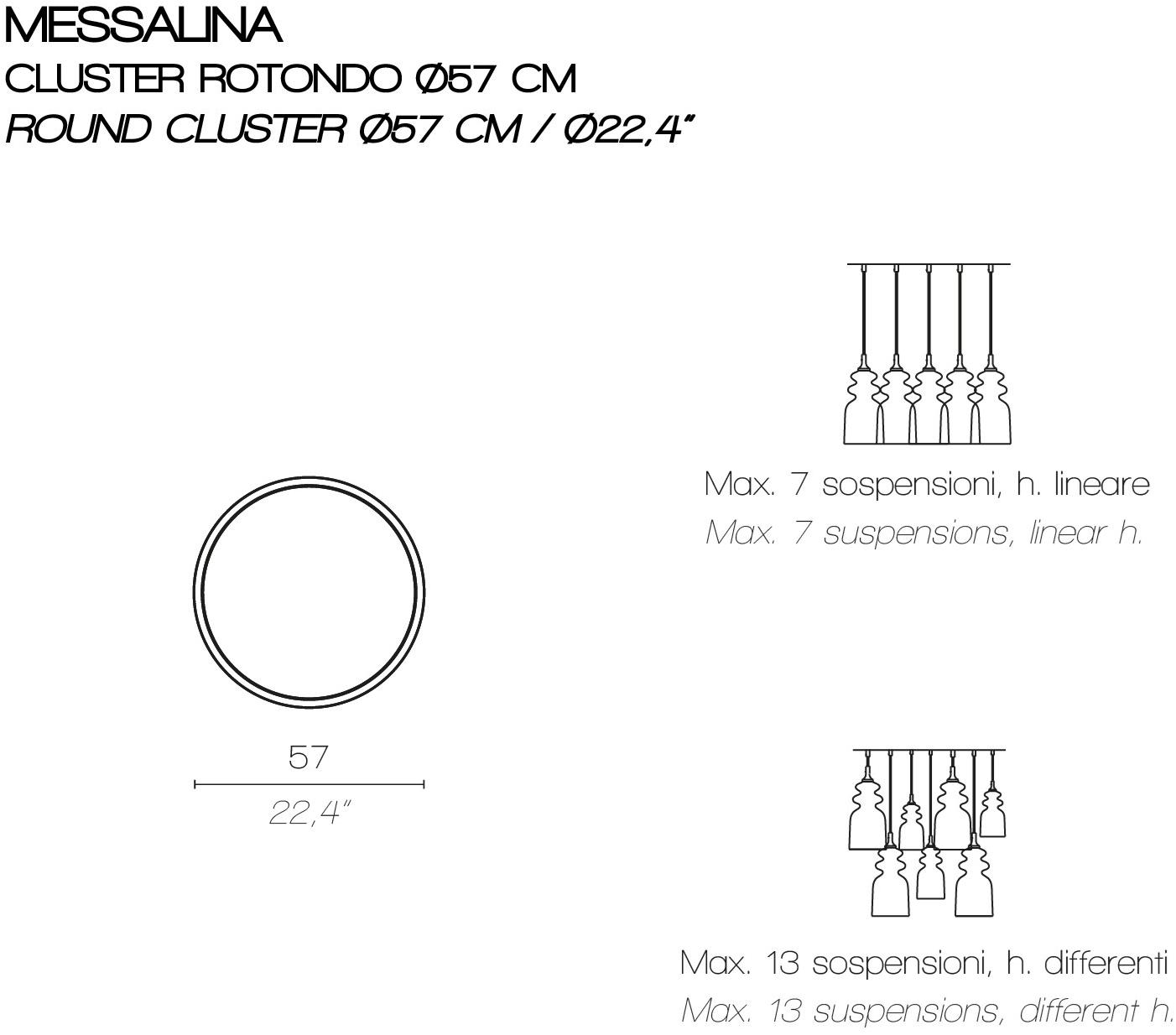 Contardi Подвесной светильник из дутого стекла Messalina sun-id-1465200 - Вид №15