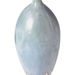 GWVE0001B Высокая тонкая шея синяя ваза ijlbrown  - Вид №2