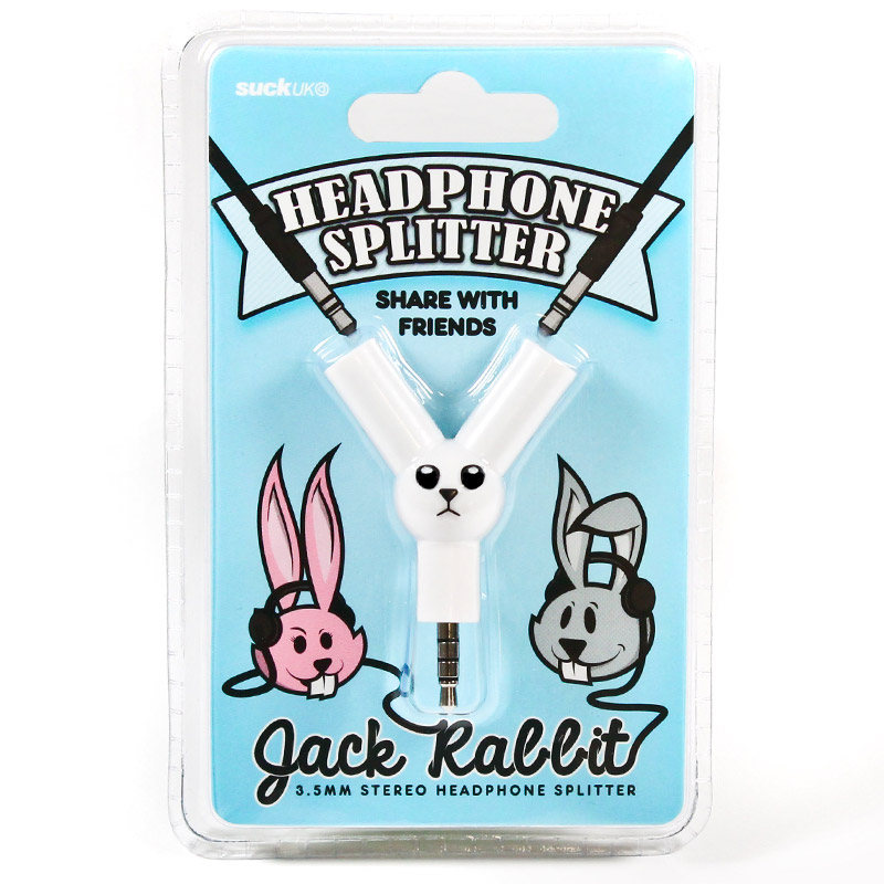 SK JACKRABBIT1 Разветвитель для наушников jack rabbit Suck UK  - Вид №4