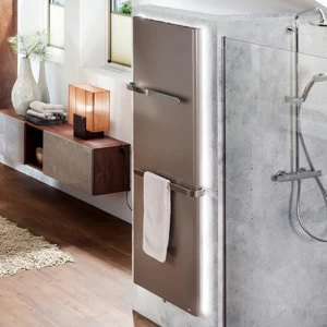 Bemm Трубный полотенцесушитель Органический Плава Softline + LED