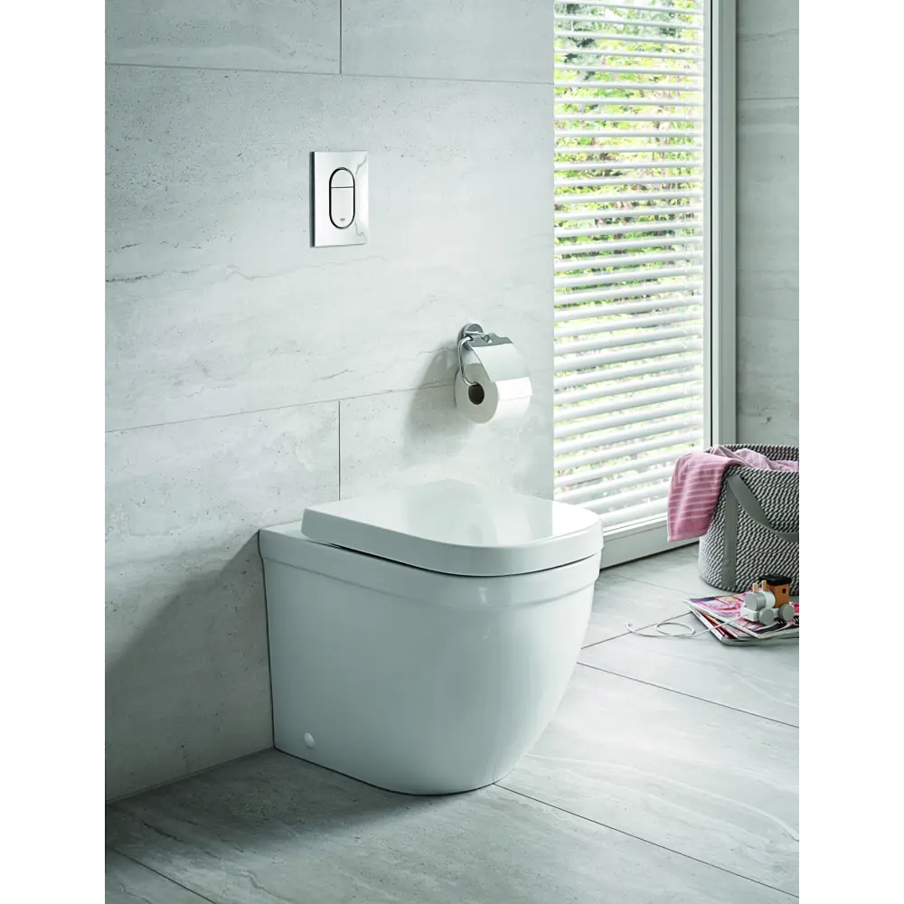 Сиденье для унитаза Grohe Euro Ceramic 39330001 дюропласт микролифт цвет белый 81980514 STLM-2173631 - Вид №11