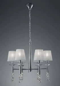 Подвесная люстра Mantra Tiffany 3851 MANTRA ДИЗАЙНЕРСКИЕ, TIFFANY 057643 Белый