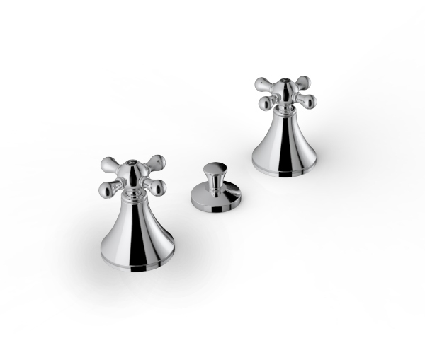 3002 BBX-030 Смеситель для биде Zazzeri 3002BBX030 - Вид №1