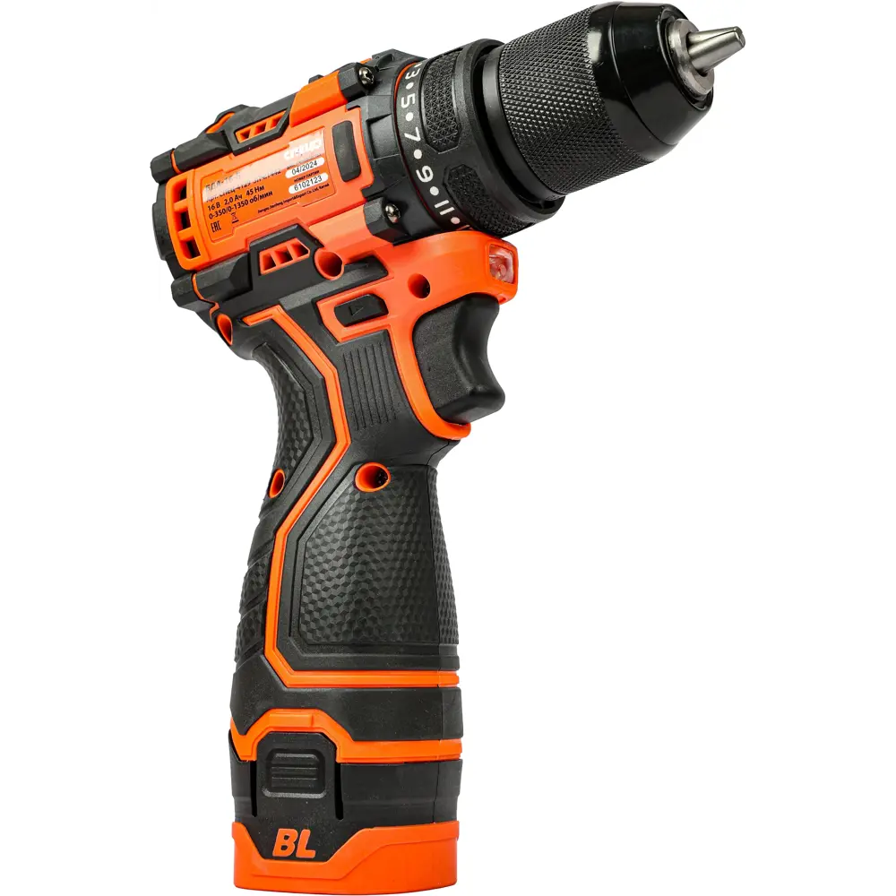 Аккумуляторная дрель-шуруповерт СПЕЦ БДА-16-Б 16В с 2 батареями 89386885 STLM-1432155 - Вид №3