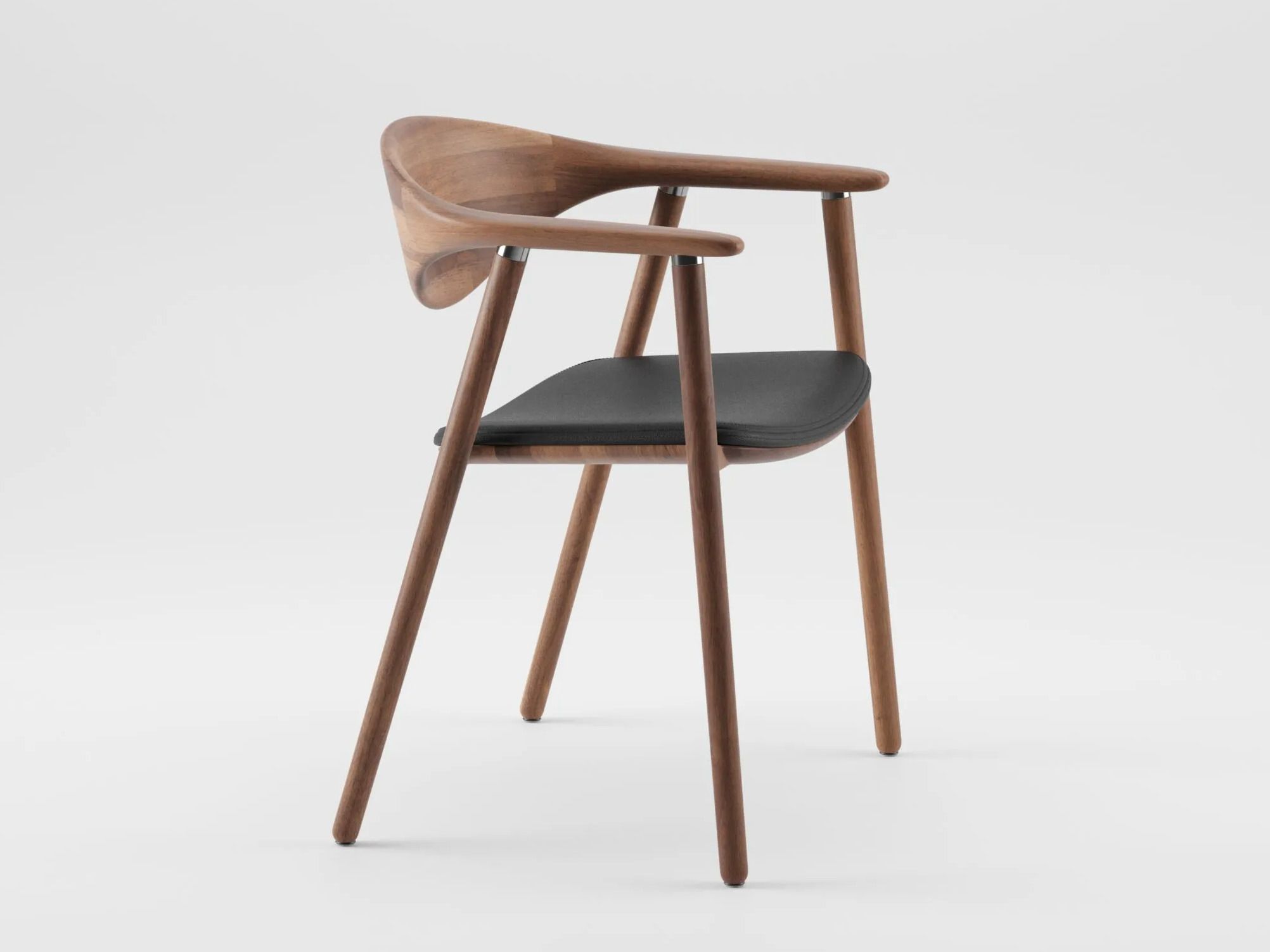 Деревянный стул с подлокотниками Artisan Нару ARCH-00060697 - Вид №6