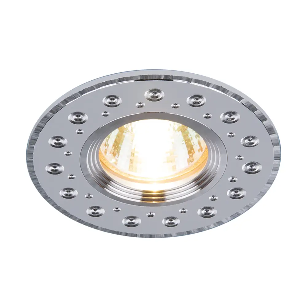 Спот встраиваемый Elektrostandard "Disegno", GU5.3, 50 Вт, цвет белый 16521370 STLM-2181065 