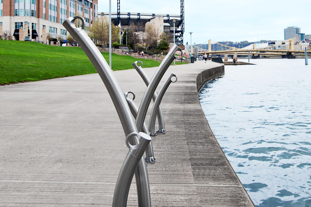 FSRT114 Подставка для велосипедов в саду  Forms-surfaces  - Вид №8