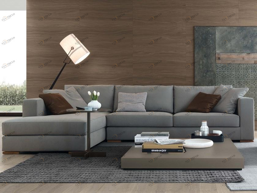 JESSE 3-х местный модульный тканевый диван с шезлонгом Arthur sun-id-1379324