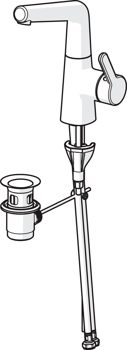 Oras 3004F Смеситель для умывальника 3004F Inspera Хром  - Вид №4