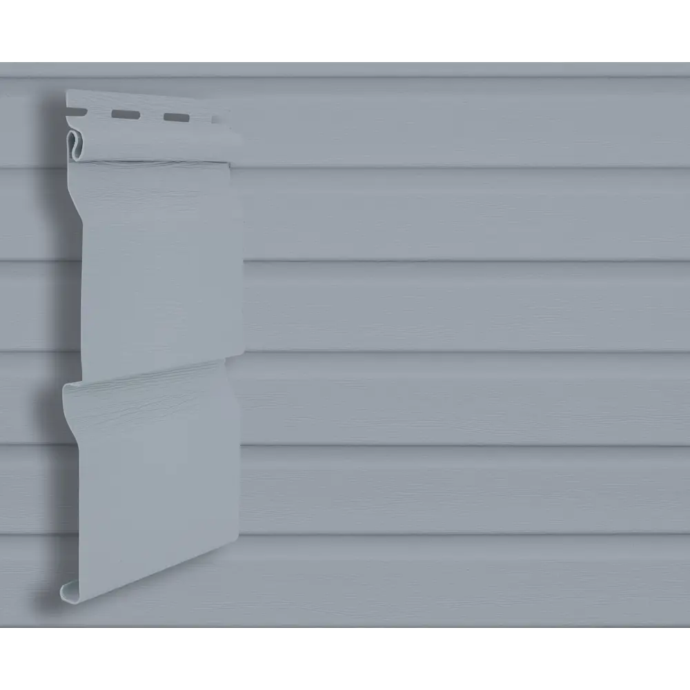 Сайдинг ПВХ MONLID корабельный брус 3 м серый 0.61 м² STLM-2143414