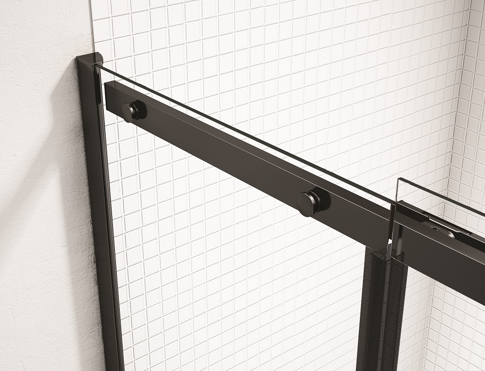 Дверь в нишу BLKFSL1400 Merlyn Black Черный  - Вид №2