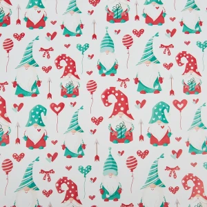 Упаковочная бумага «Гномики» 70 см