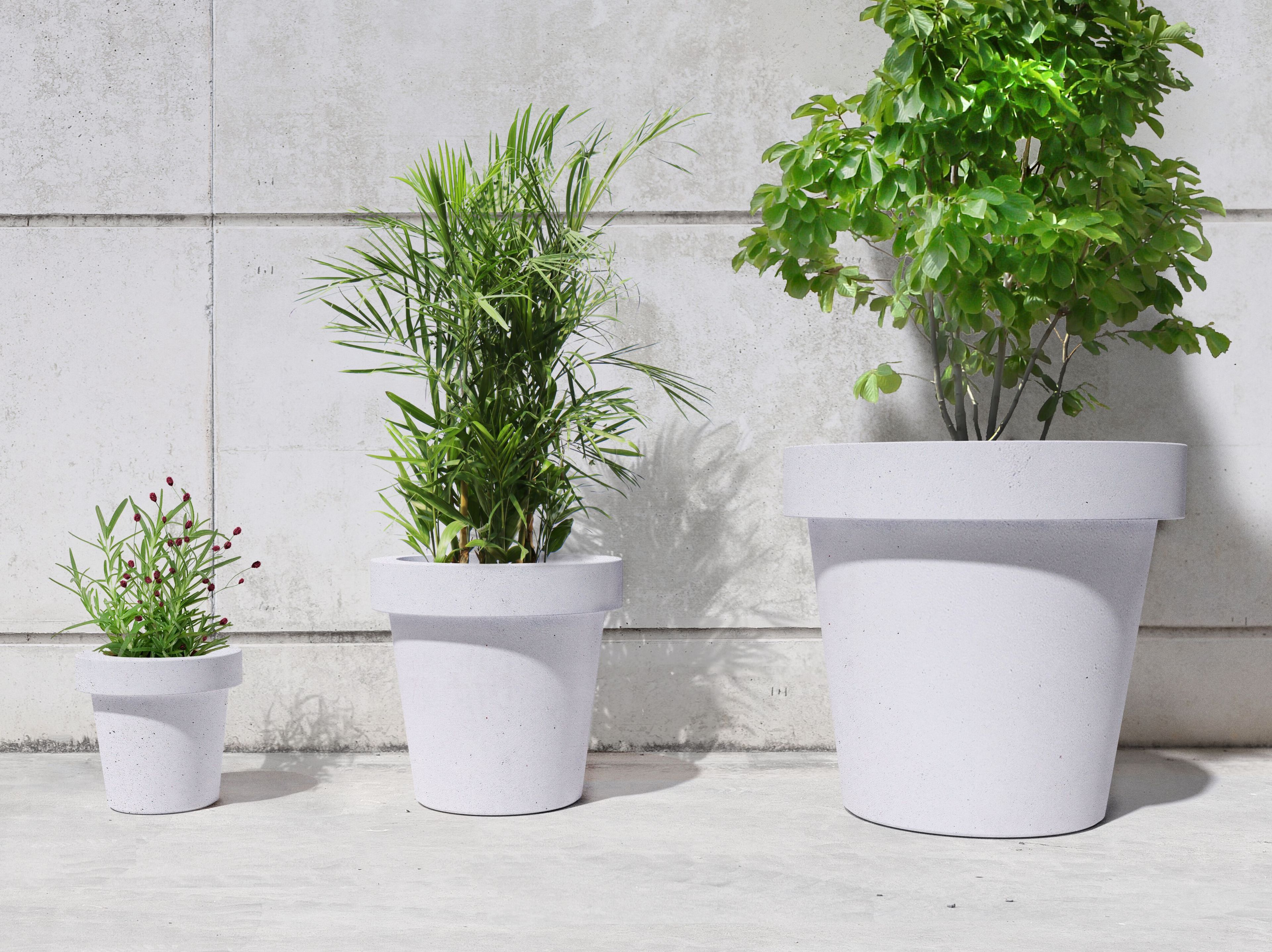 Круглый бетонный плантатор SIT BASIC ARCH-00146826