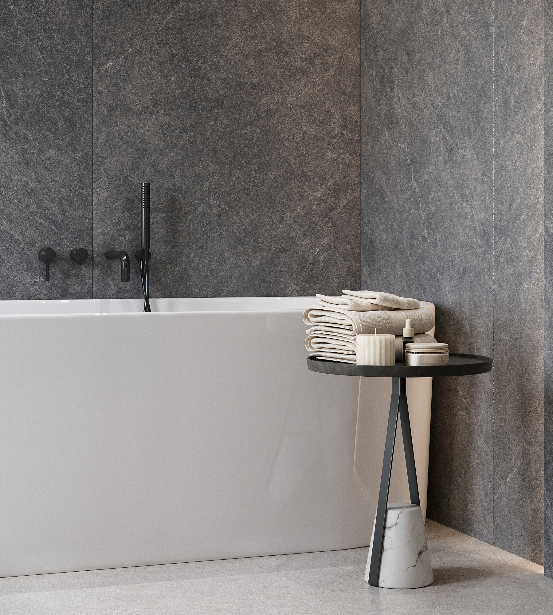 Керамогранит LISTELLO NERO 80х160 Creanza CZ-SL03-B 