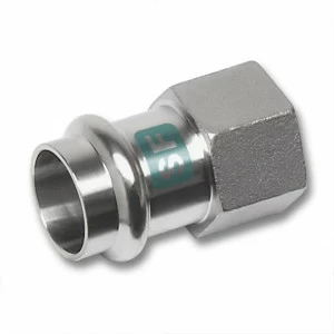 619270G1834 SANHA 19270G пресс.-фит. без силикона муфта перех., нерж.сталь 18x3/4 мм