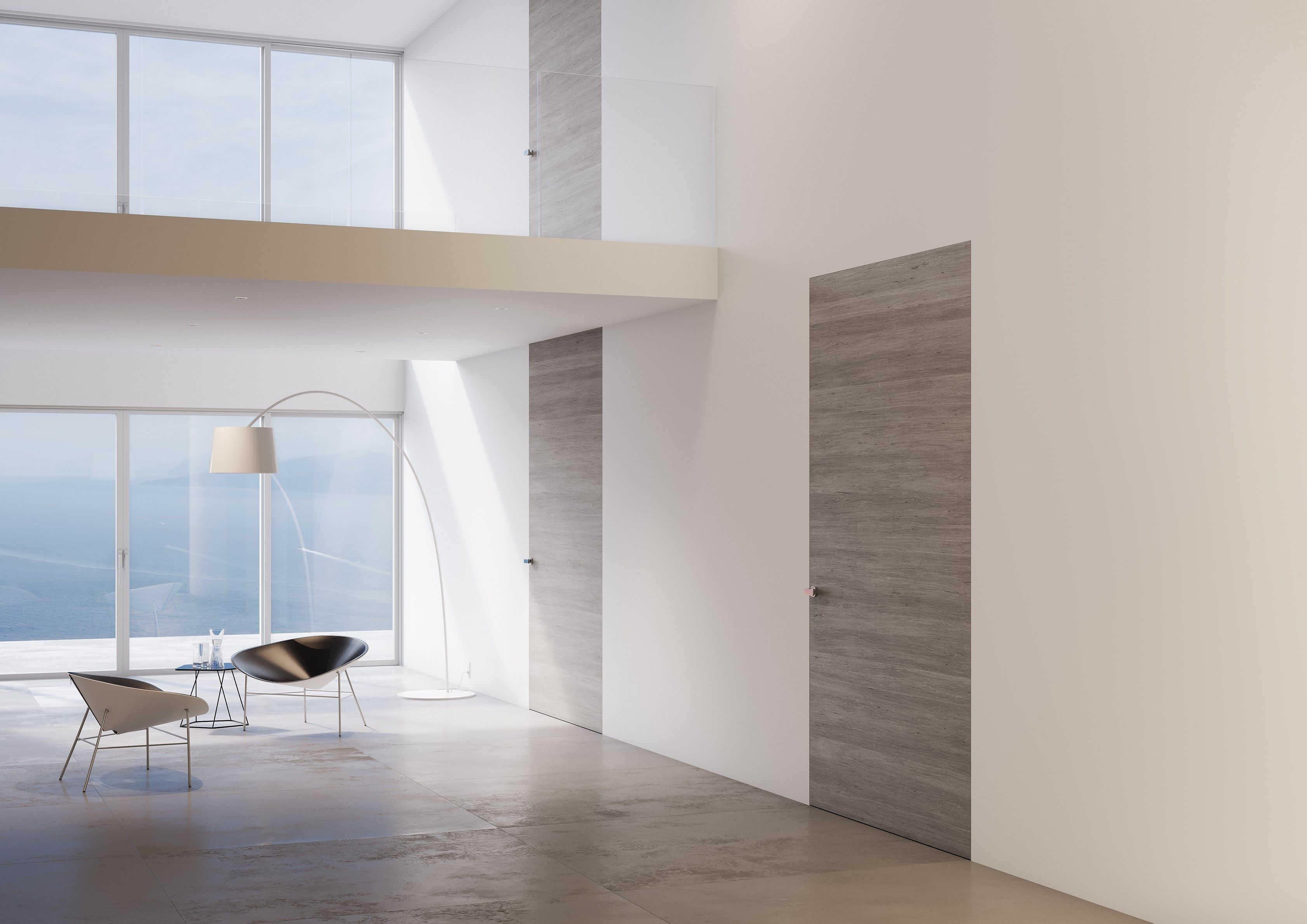 Заподлицо стены распашная дверь Linvisibile Linvisibile Alba ARCH-00129380 - Вид №2