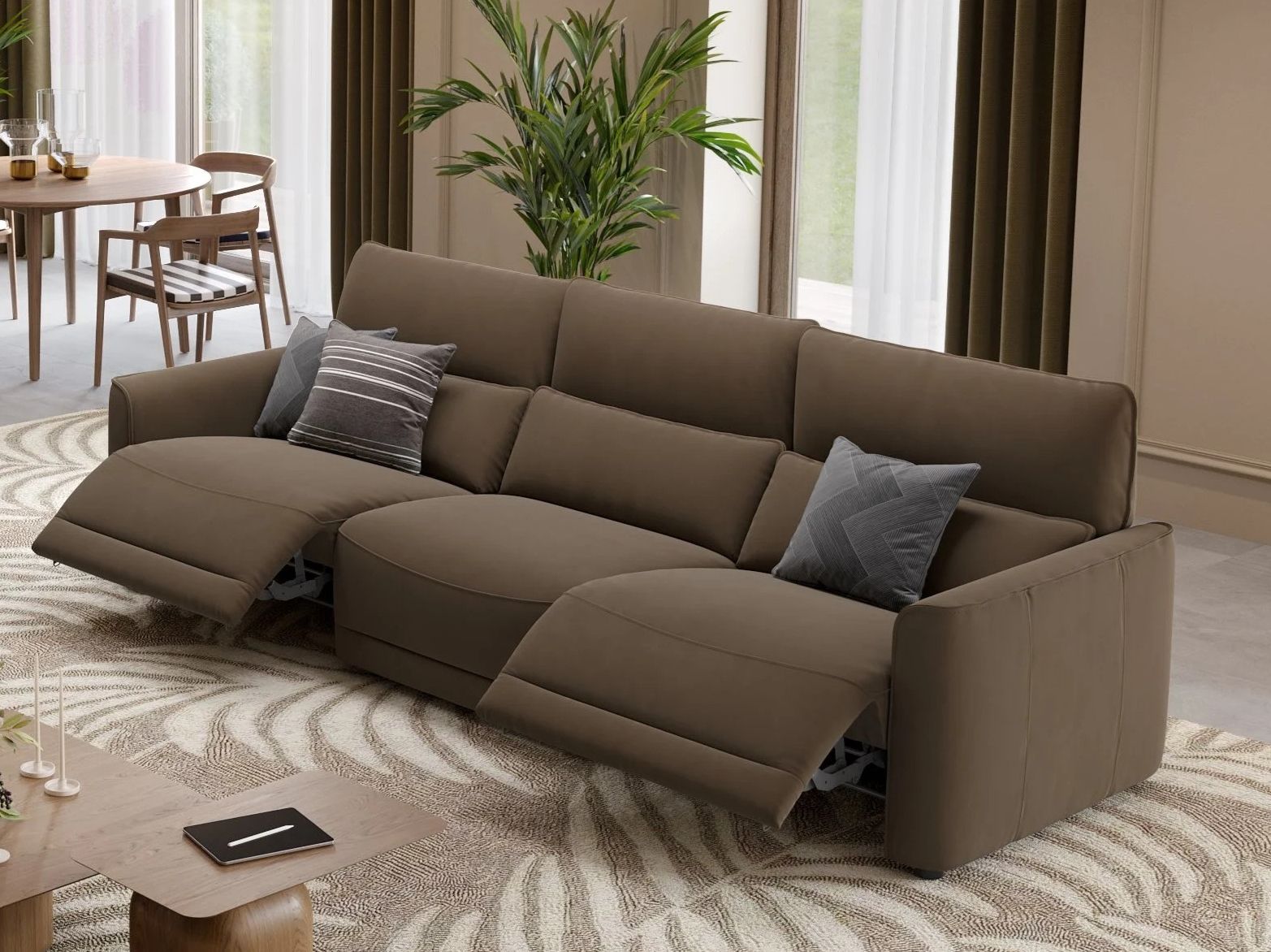 3-местный тканевый диван с электрическим движением Sofanella GALA XXL ARCH-00145532 - Вид №2