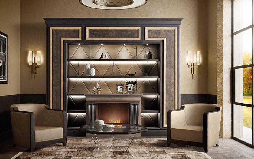 Prestige Открытая полка из клена с подсветкой Gran duca sun-id-1455712 - Вид №1