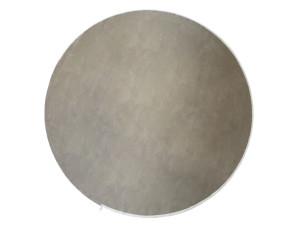 Круглый шерстяной ковер ручной работы