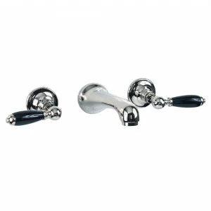 Traditional bathrooms БРАЙТОН смеситель для умывальника на 3 отверстия Tb441.514bl.ag