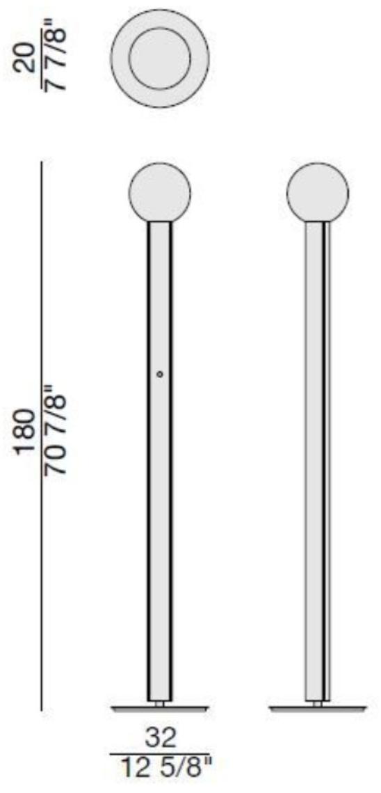 Porada Торшер Ash с диммером Nineteen sun-id-1379509 - Вид №2