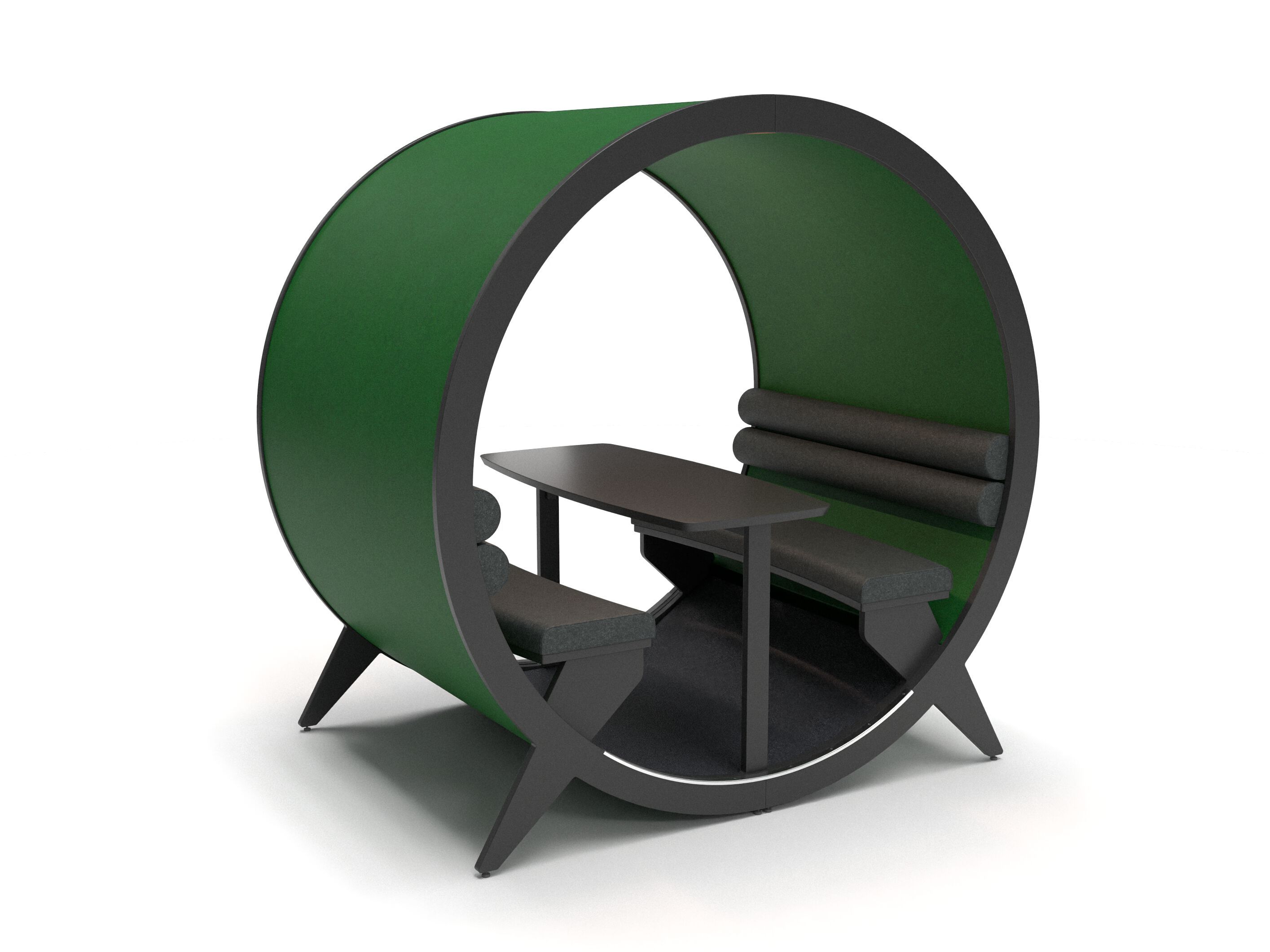 Акустический офис остров для встречи BlockO.design BlockO FOUR+ ARCH-00143963 - Вид №2