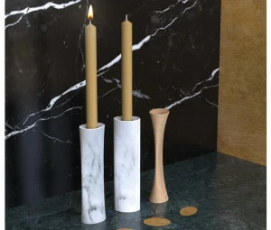 MONITILLO MARMI Подсвечник из мрамора или мазаро