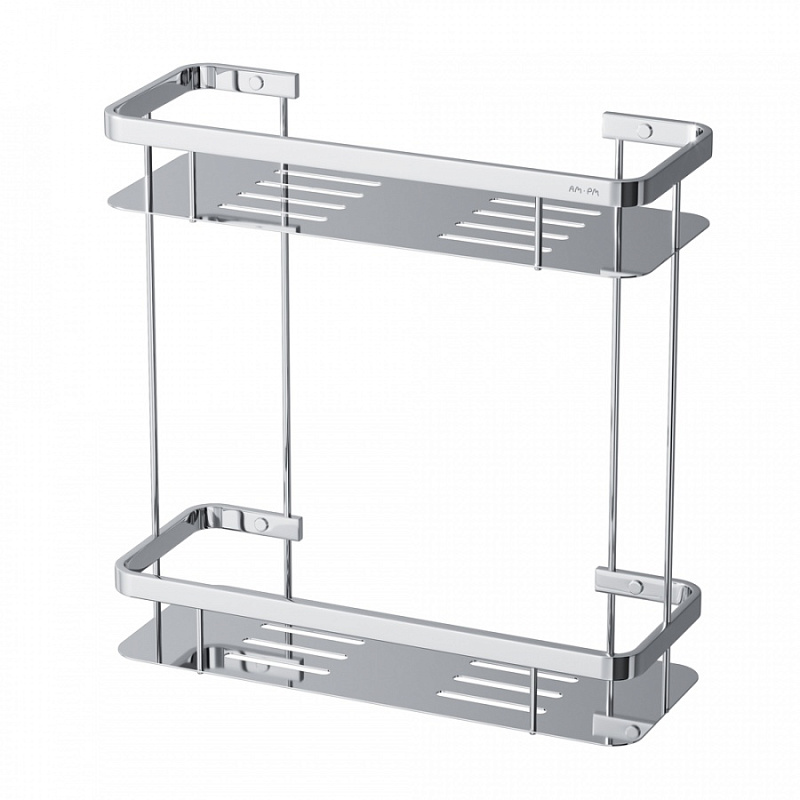 A7453200 Полка для душа прямая двухъярусная хром шт AM.PM Sense L 