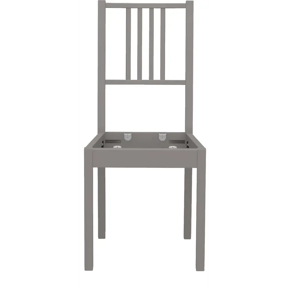 Каркас для стула Марсель Delinia 90x42x42 см дерево цвет графит 83717203 STLM-2040840  - Вид №1