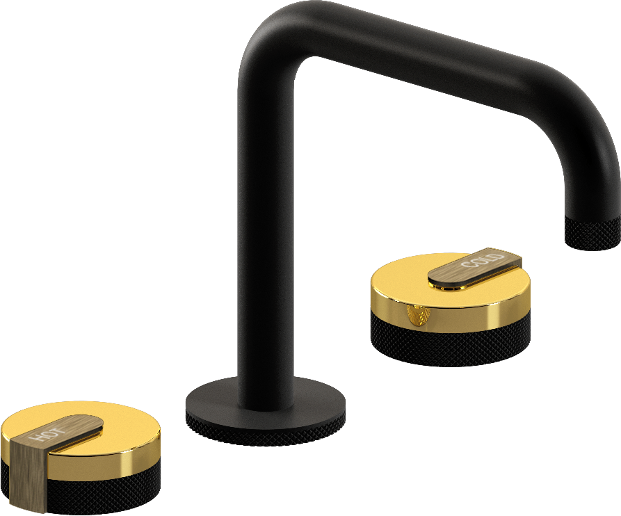 E-11511-R1AU-L1VBB-MBK Смеситель для умывальника на 3 отвертия GRAFF MOD+