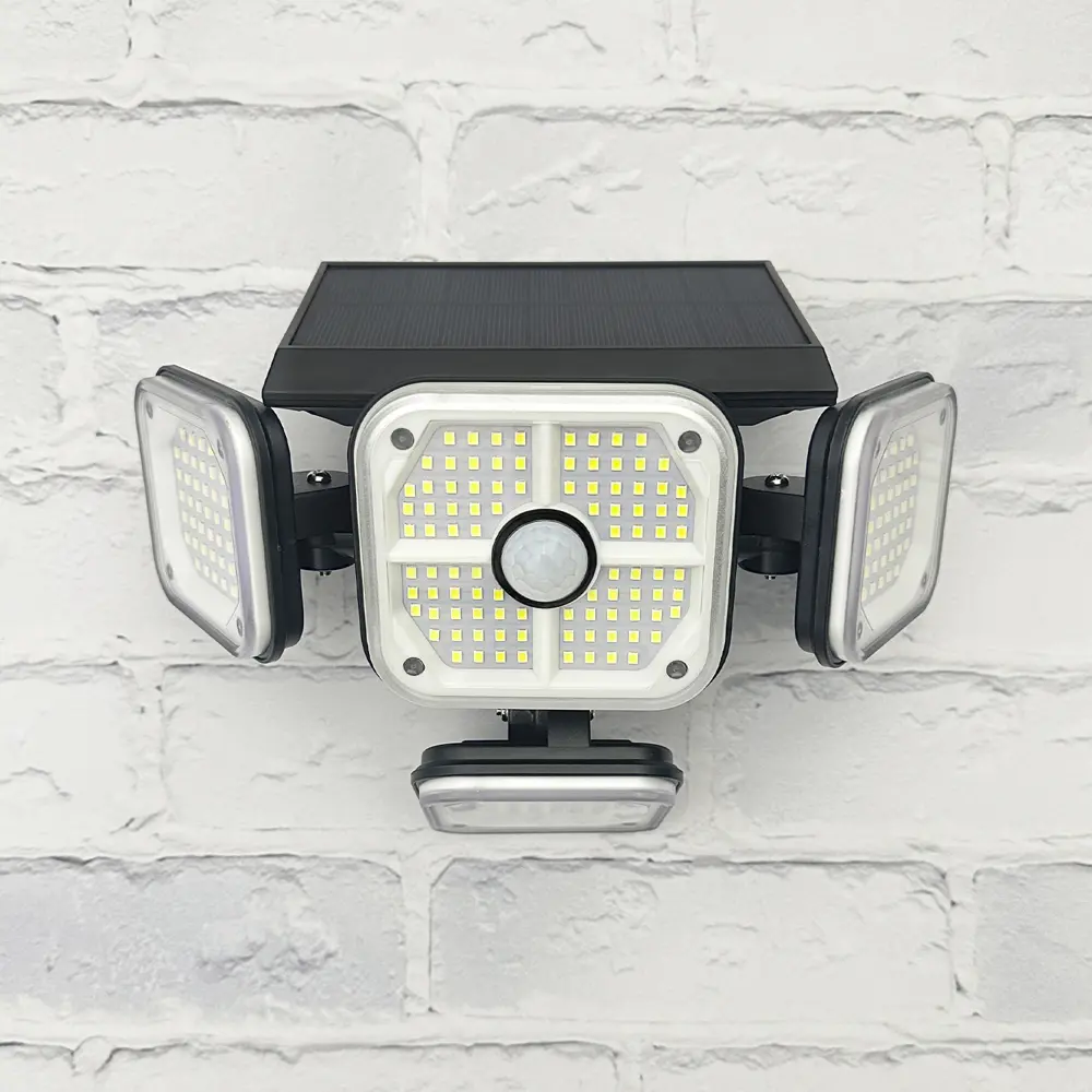Светильник светодиодный уличный Duwi Solar LED PRO на солнечных батареях с ДУ 50Вт 6500К 1000Лм IP65 датчик движения черный 86793640 STLM-2182937  - Вид №5