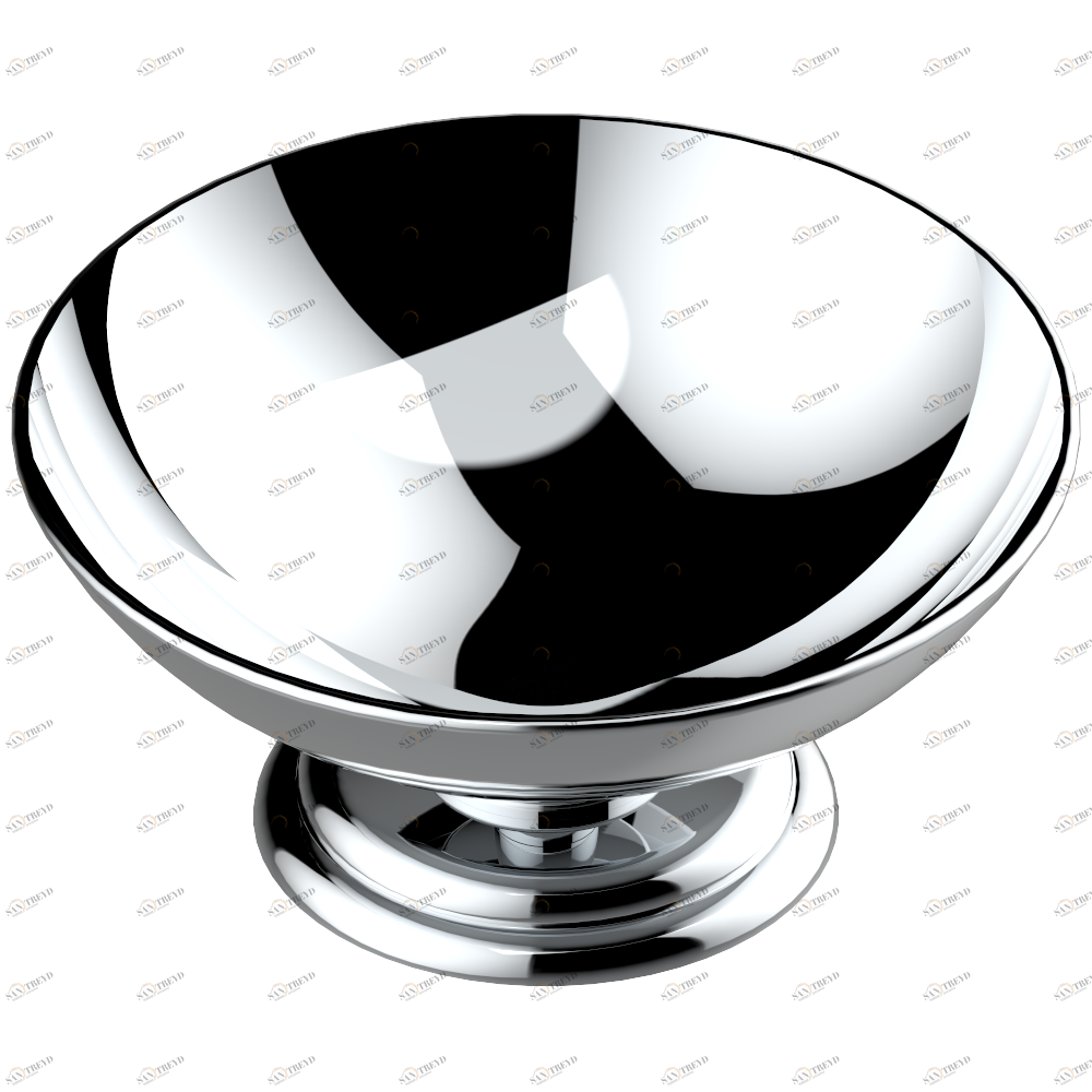 U5D-544 Мыльница на подставке, диаметр : 100 мм Thg-paris Sun Dragon Хром U5D-544 CAT.A