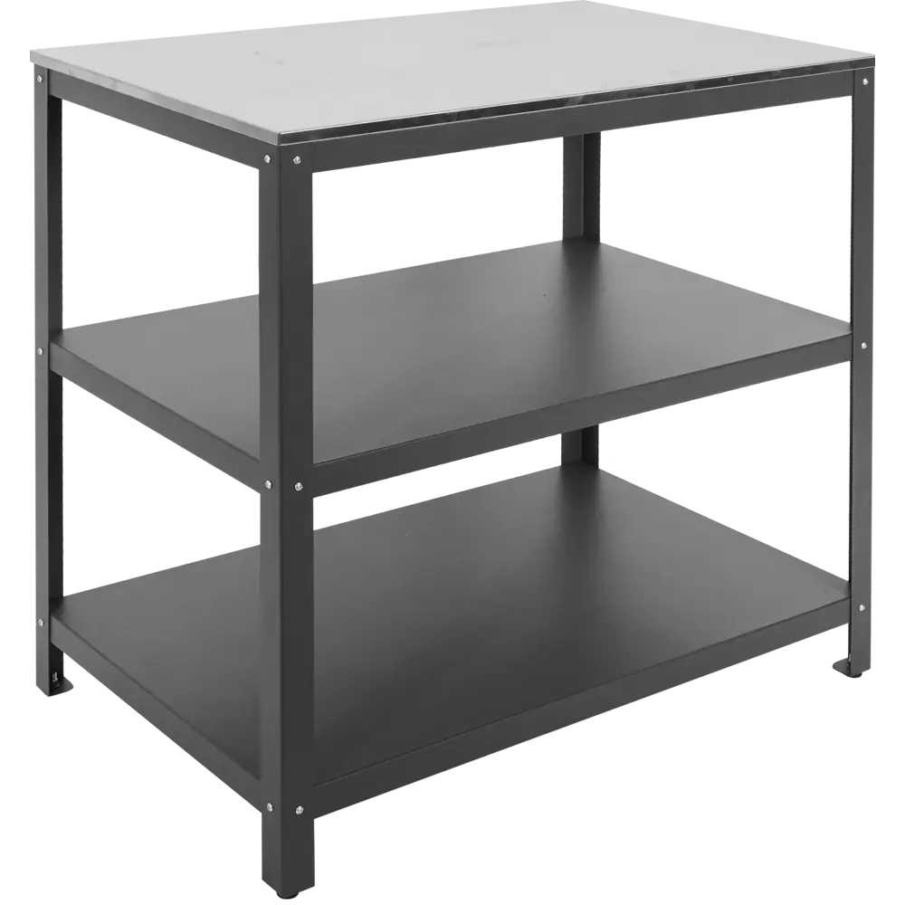 GRATAR Patio P-01 — уличный стол с регулируемыми ножками и полками 83992268 STLM-0045924