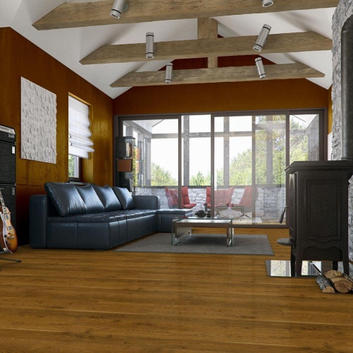 Паркетная доска Barlinek Дуб Браун Шугар Пикколо 10002000000034 - Вид №8