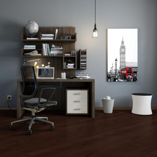 Паркетная доска Barlinek Дуб Эспрессо Пикколо 1000200033 - Вид №2