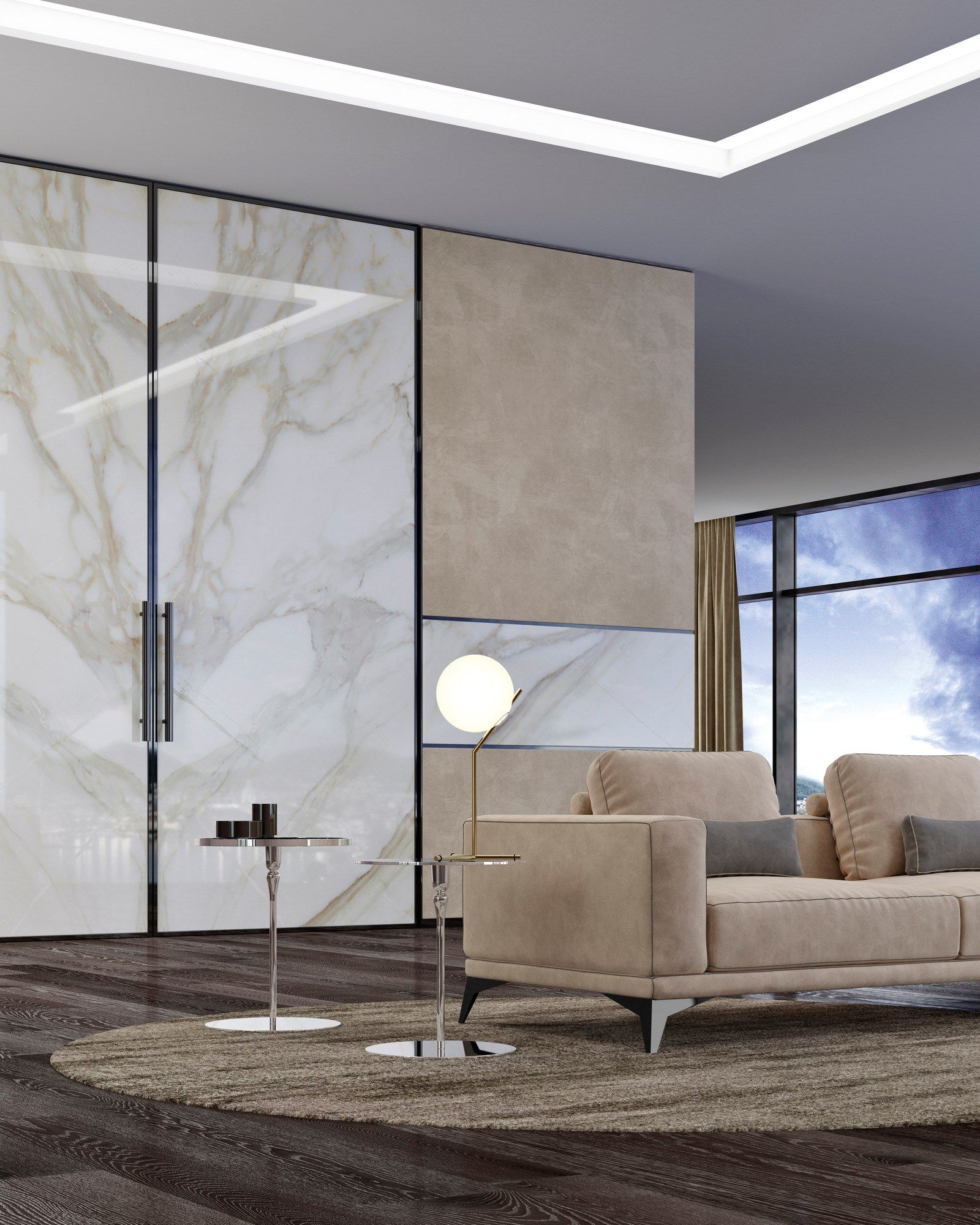 Круглый журнальный столик F.lli Orsenigo PLATE ARCH-00003807 - Вид №2