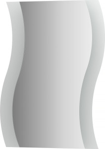 BY 0414 Зеркало с матированием EVOFORM Fashion