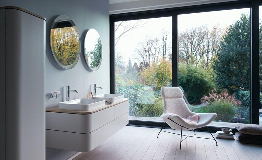 Duravit Подвесной шкаф для ванной на колонне Happy d.2 plus sun-id-1497507 - Вид №1