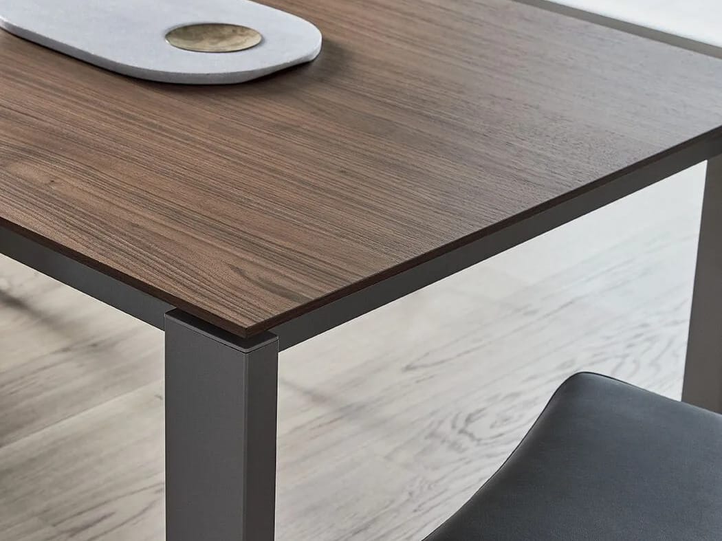 Обеденный стол из нержавеющей стали и SuperMarmo Bontempi Casa TOM ARCH-00053464 - Вид №5