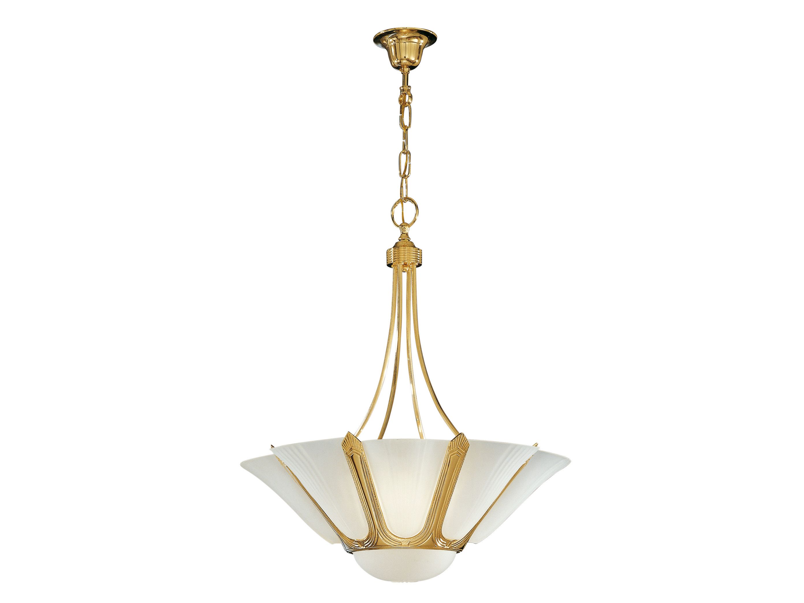 Золотая люстра sequino с остеклением Possoni Illuminazione ARCH-00132242 - Вид №1