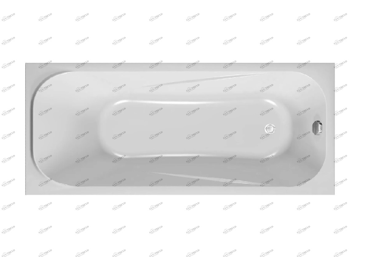 Акриловая ванна Kolpa-San String 00851 хромотерапия Словения 