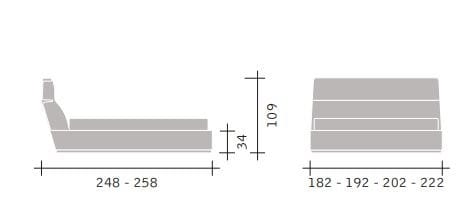Кровать с высоким мягким изголовьем Flou джентльмен ARCH-00004383 - Вид №7