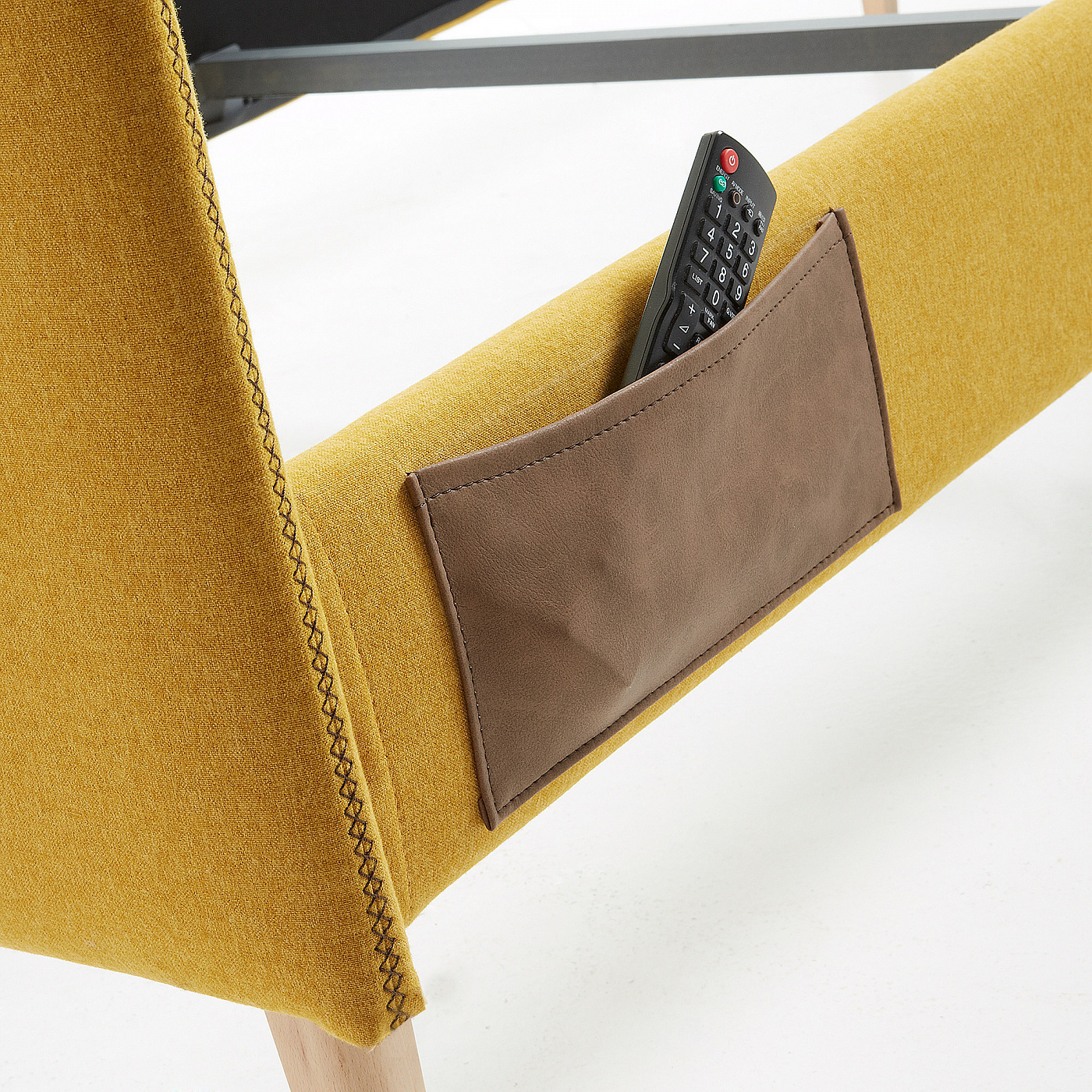 052364 Кровать Lydia 160х200 горчичная La Forma Dyla  - Вид №7