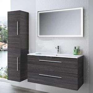 КОМПЛЕКТ МЕБЕЛИ FUSSION CHROME 100 СМ ALSACIA