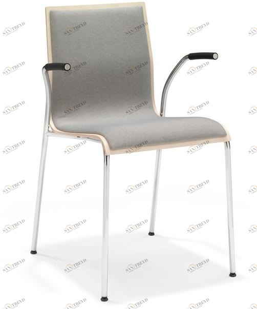 Casala Стул для конференций, штабелируемый из меламина, с подлокотниками Noa iii 753/10