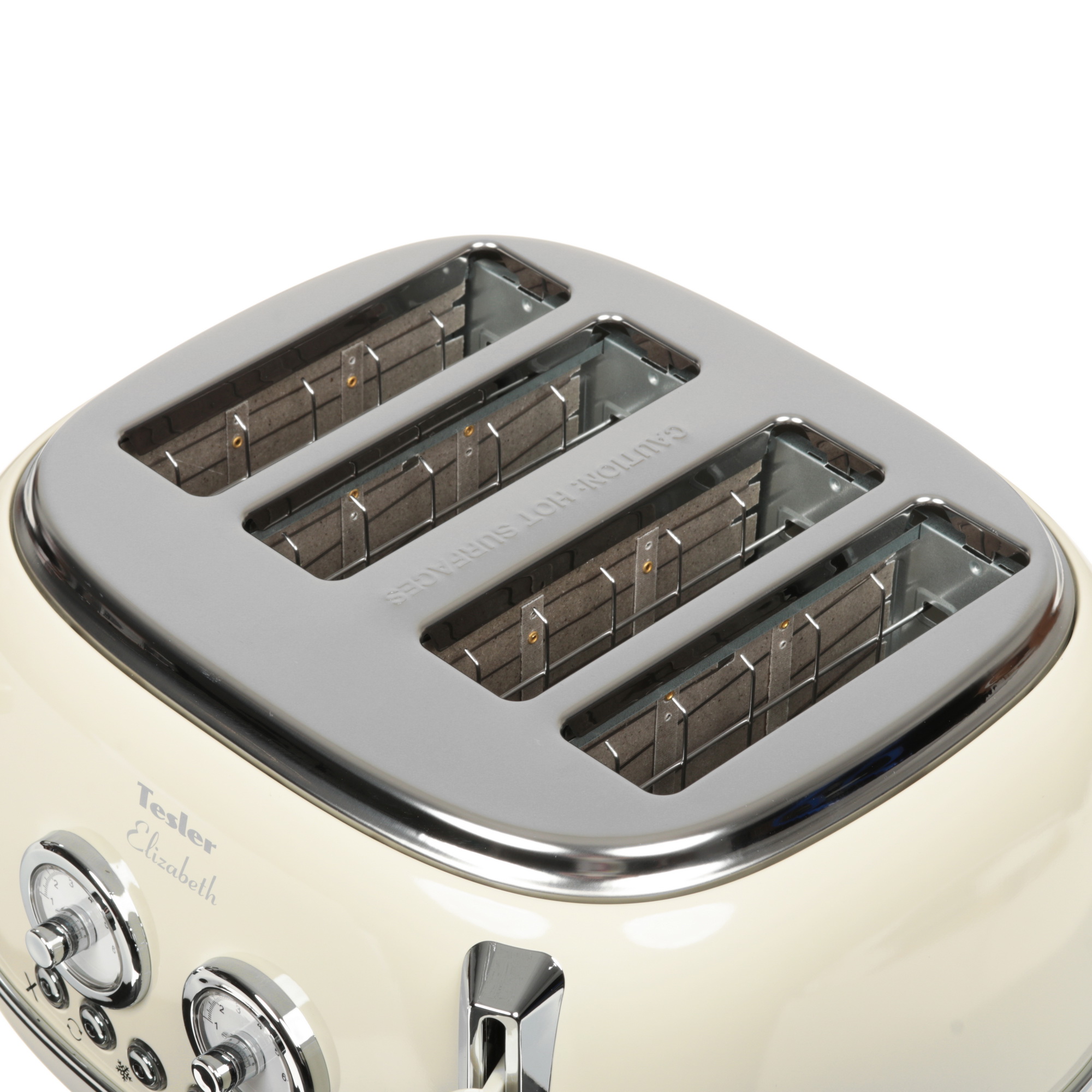 9913740 Тостер TESLER TT-445 бежевый STDN-0141090 - Вид №4