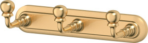 STI 302 Планка с 3-мя крючками 17 cm 3SC STILMAR MATTE GOLD