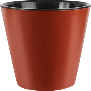 Горшок цветочный Ingreen London ø32 h29.5 см v16 л пластик терракотовый