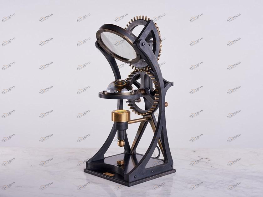 Karice Lighting Настольная светодиодная лампа отраженного света из латуни Da vinci sun-id-1387865